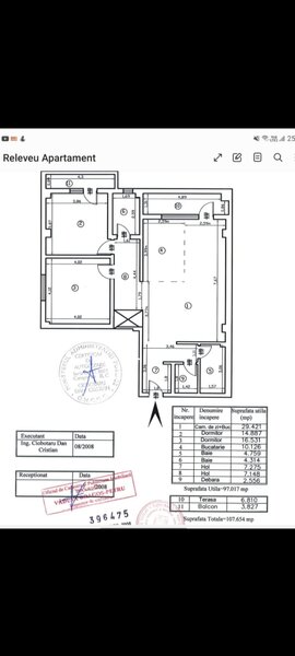 Drumul Taberei, Drumul Valea Danului, ap. 3 camere, 107 mp +loc parcare.